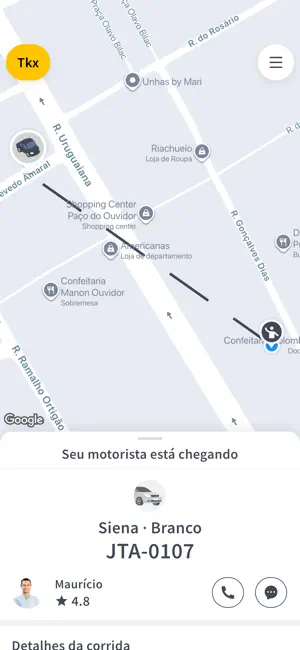 Tkx Usuário iPhone screenshot 5