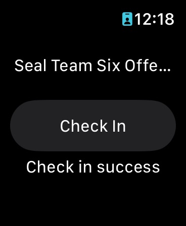 Apple Watch screenshot