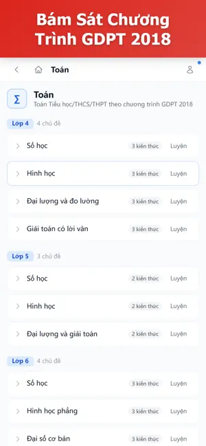 Học Thi Việt Nam screenshot 2