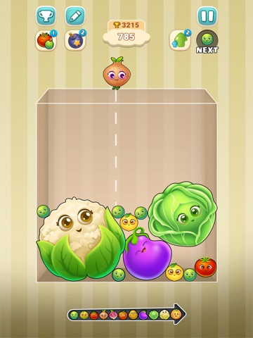 Pumpkin Magic - Drop & Merge iPad screenshot