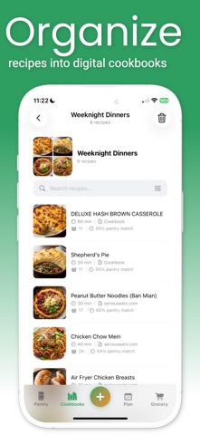 Reciplease: Cook What You Have screenshot