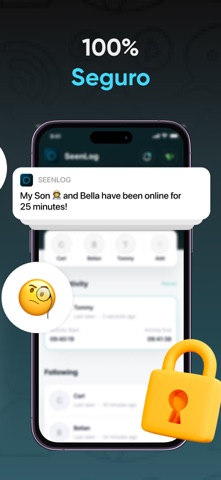 SeenLog: Rastreador Online iPhone screenshot 5