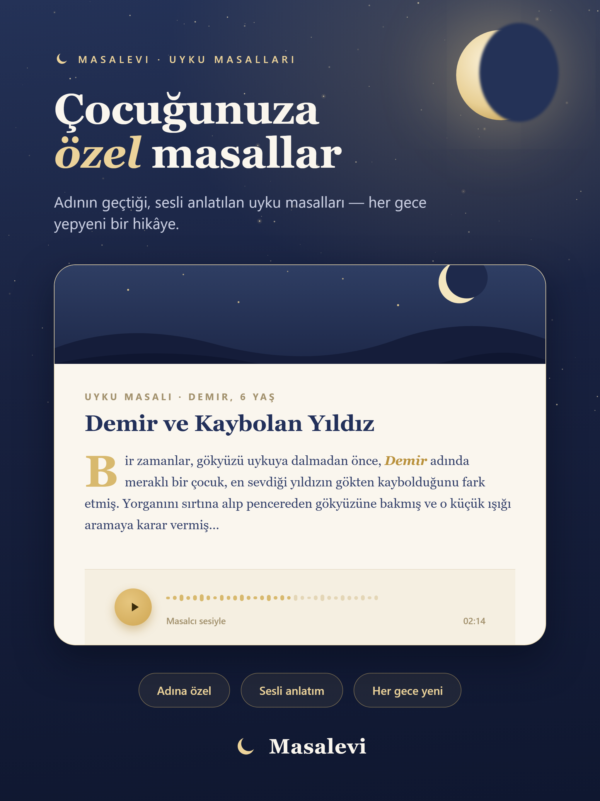 Masalevi: Çocuğa Özel Masal screenshot 5