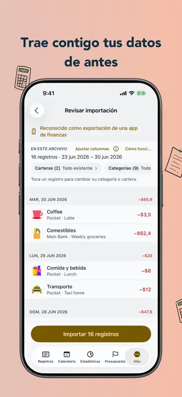 Money Tracker: Control Gastos screenshot 7 of 8