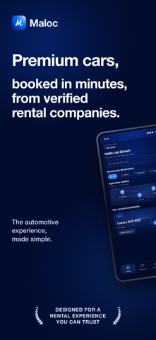 Maloc - Luxury Car Rental Screenshot 1 of 5