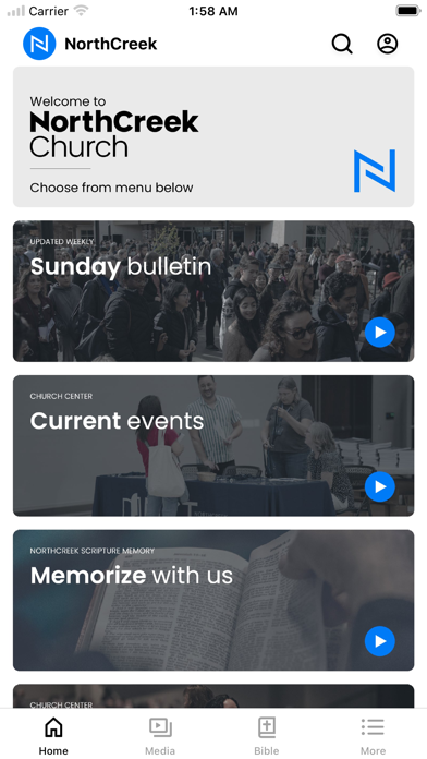 NorthCreek Church Screenshot