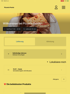 Pizzeria Pronto AT screenshot 9