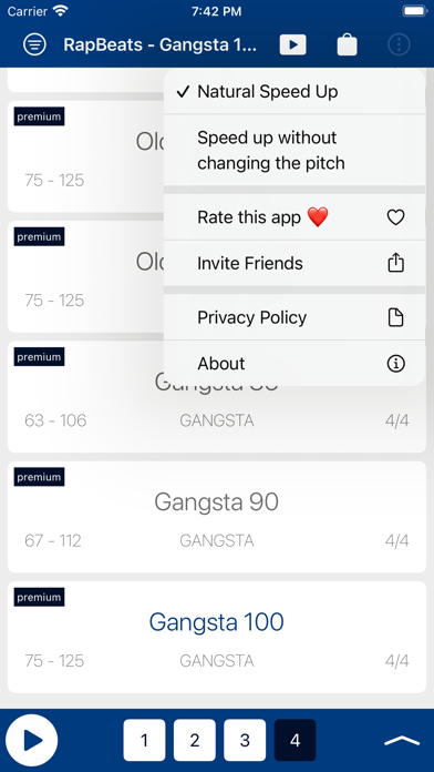 RapBeats - Rap, HipHop, Trap Screenshot