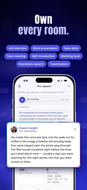 Orato - AI Speech Coach screenshot 4
