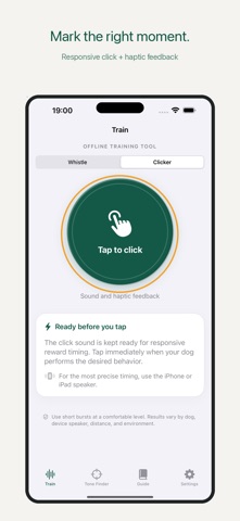 犬笛・クリッカー PupTone のスクリーンショット
