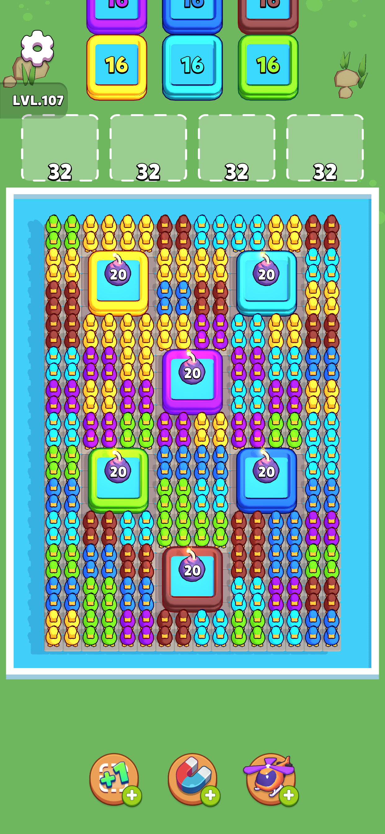 Quacking Hole Color Puzzle