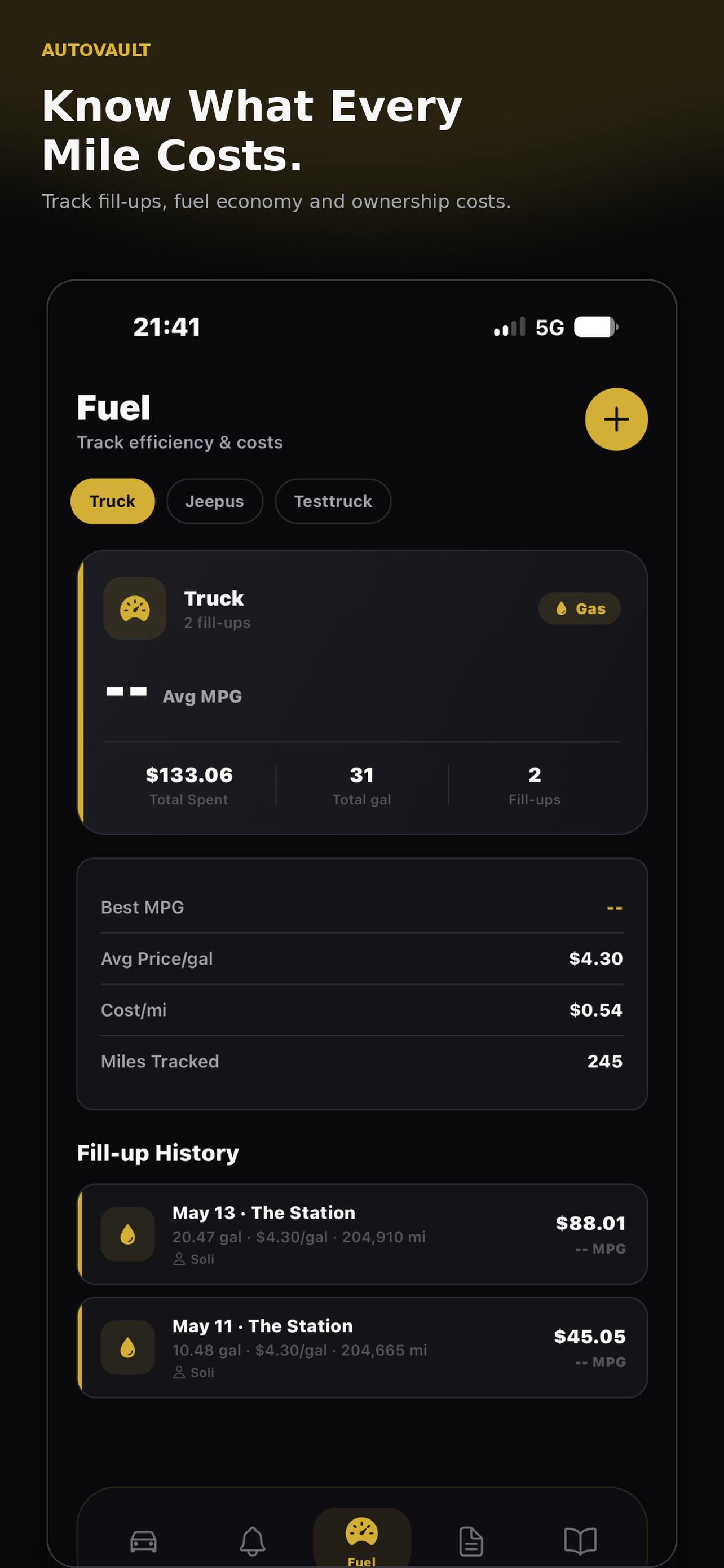 AutoVault: Vehicle Tracker screenshot 6