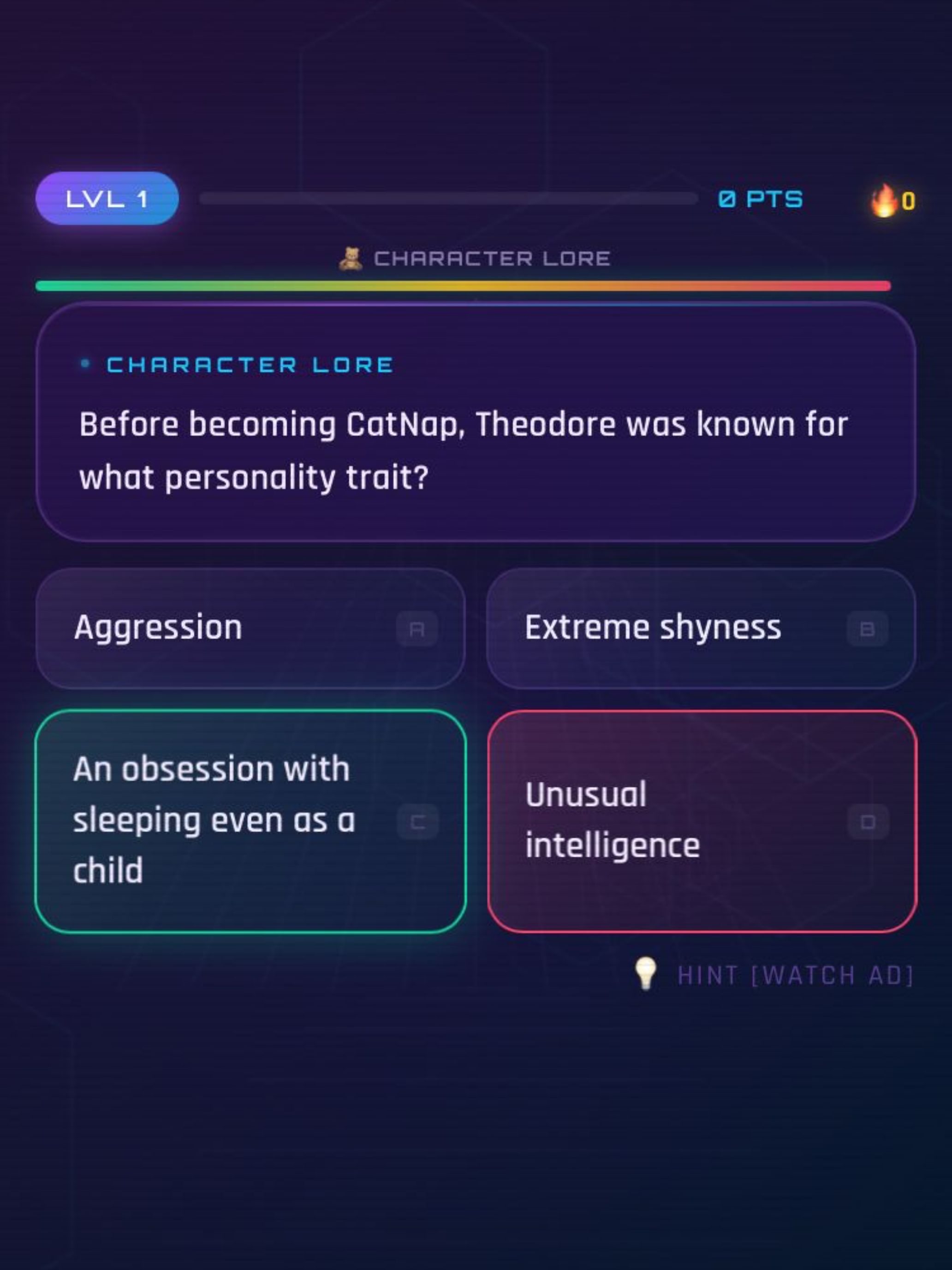 Playtime 5: Last Chapter Quiz screenshot 7