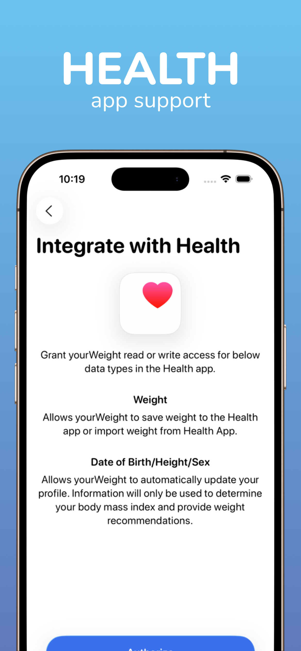 yourWeight: Weight Tracker screenshot 7
