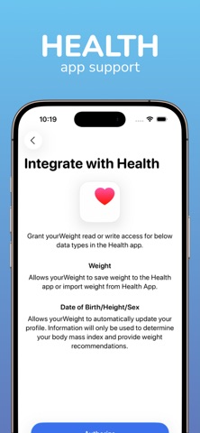 yourWeight: Weight Tracker screenshot