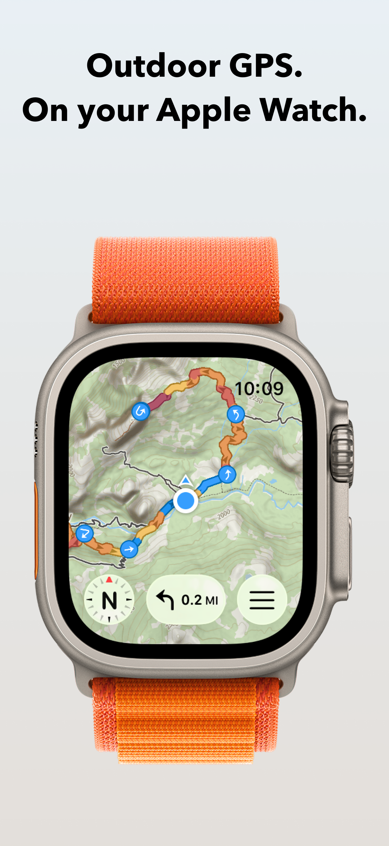 WristTopo: Maps for Watch