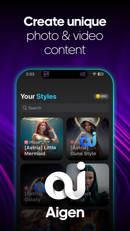 Aigen - AI art generator