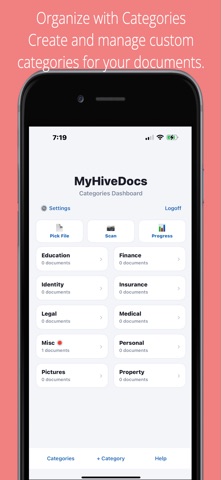 MyHiveDocs - AI Doc Assistant iPhone screenshot
