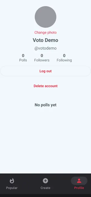 Voto screenshot 3