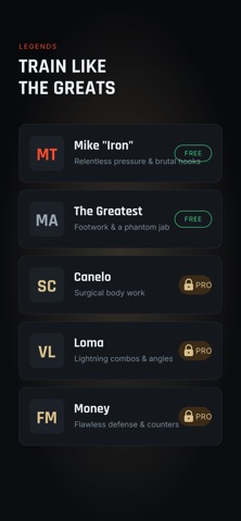 Boxing Legend: Timer & Combos Screenshot 2 of 5