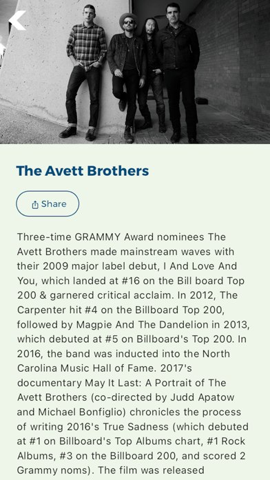 Avett Brothers at the Beach Screenshot 3 - AppWisp.com