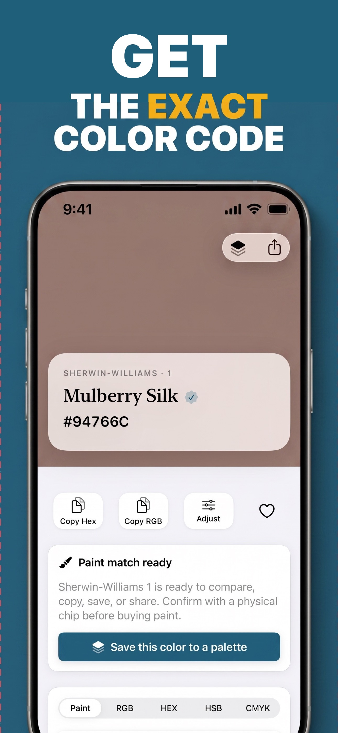 Color Identifier: Paint Match