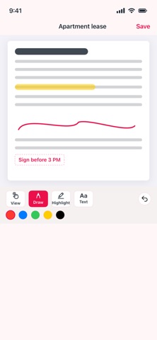 PDF Scanner – Scan & Sign Screenshot 3 of 5