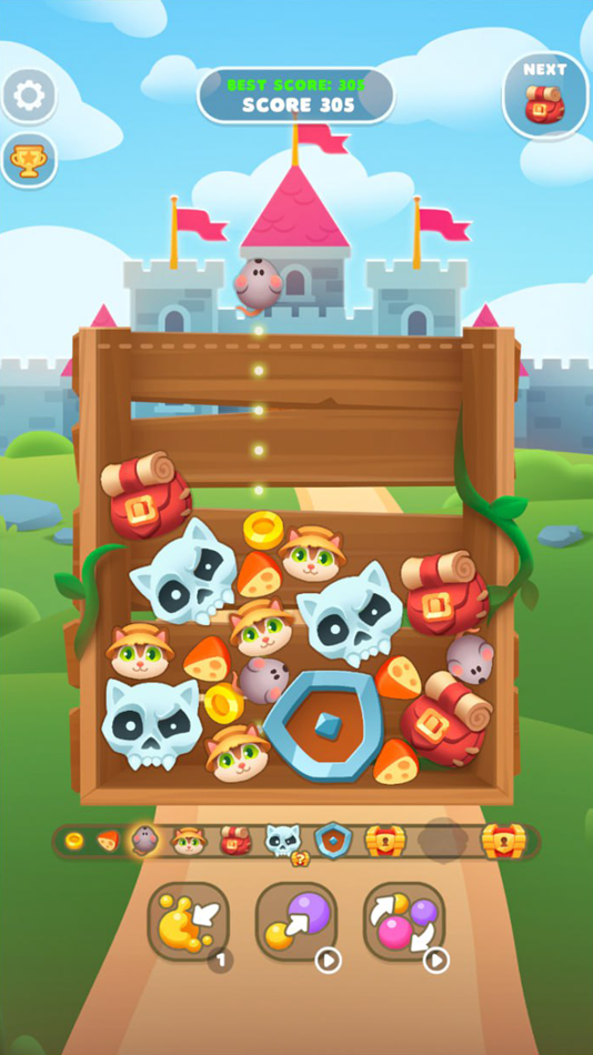 #2. Cat Balls: Fun Merge (iOS) 由: Anton Tertyshnikov