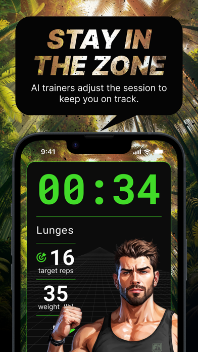 FitMachine: Legends of Fitness Screenshot