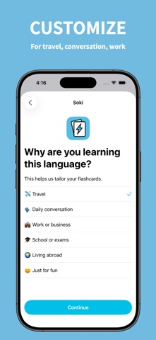 Soki Active Recall Flashcards Screenshot 2 of 5
