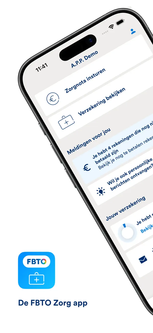 Screenshot #1 pour FBTO Zorg app