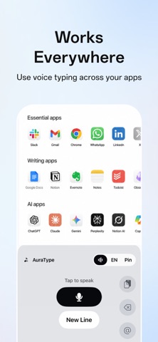 AuraType: AI Voice Keyboard Screenshot 4 of 4