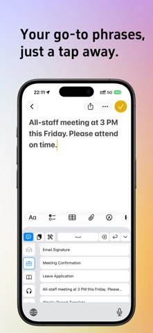PhraseX screenshot 1