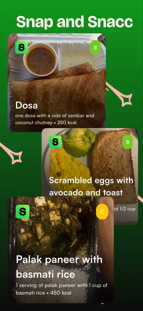 Snacc - Build Healthy Habits - Health & Fitness App | MWM