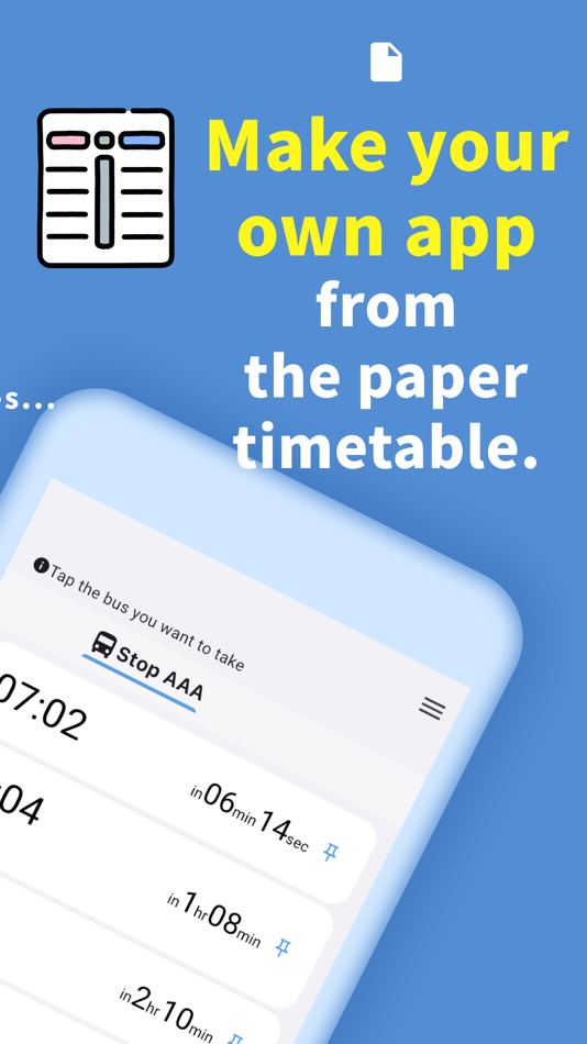 #2. Itzcl - My usual timetable (iOS) By: Hiroaki Abe