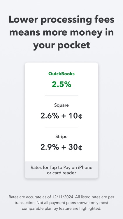 QuickBooks GoPayment POS screenshot-4