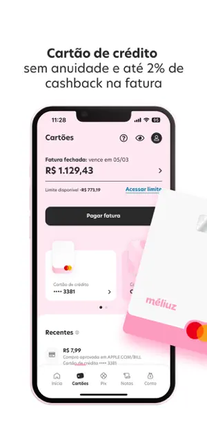 Méliuz: Cashback e Nota Fiscal iPhone screenshot 4