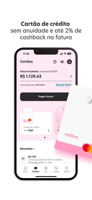 Méliuz: Cashback e Nota Fiscal screenshot 4 of 6