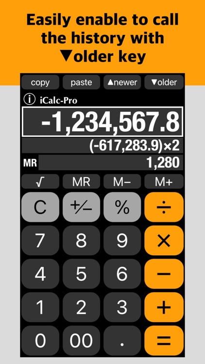 Calculator iCalc-Pro - No ads