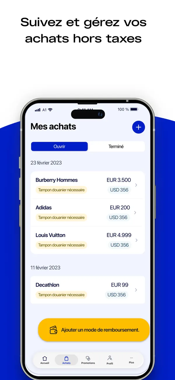 Screenshot #1 pour Global Blue - Shop Tax Free