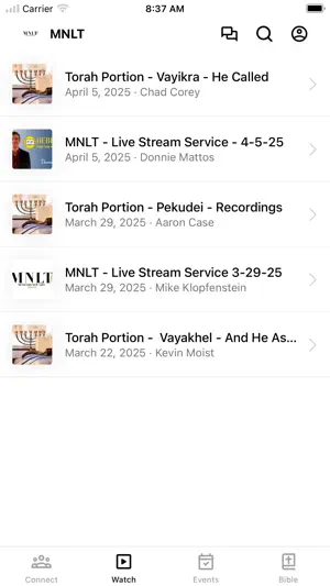 Messiah's New Life Tabernacle screenshot 2