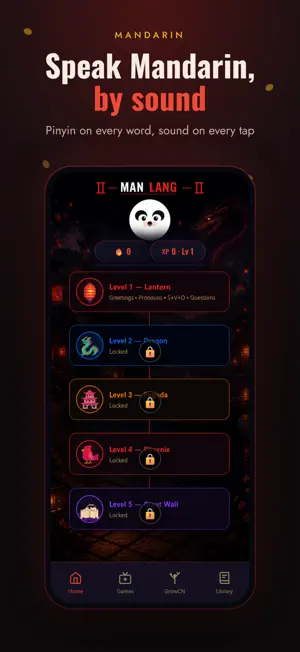 ManLang : Learn Mandarin screenshot 1