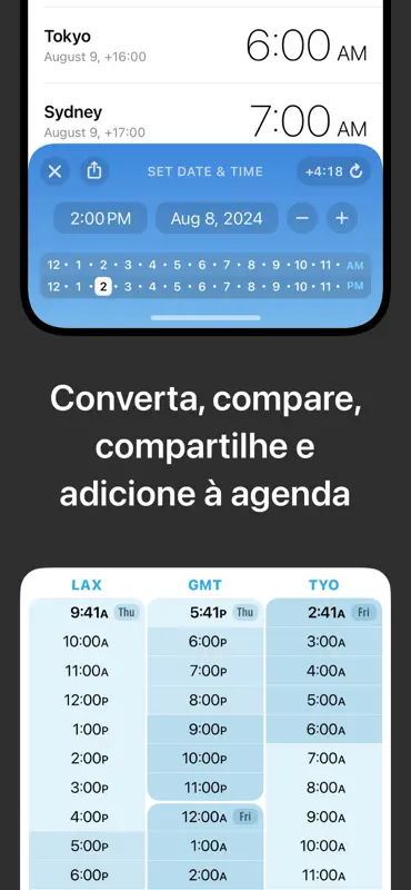 Widgets do Relógio Mundial screenshot 6 of 10