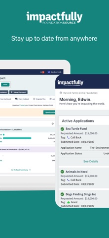 Impactfully screenshot