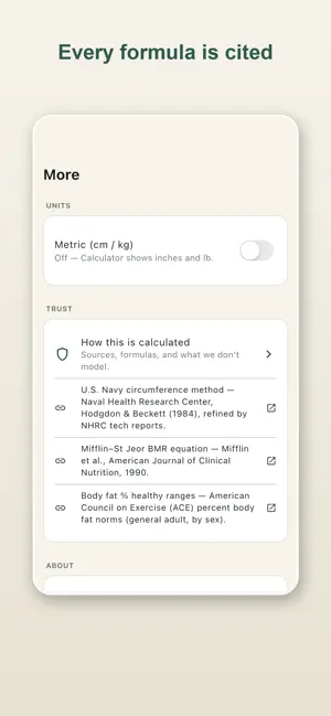 Lean: Body Fat & BMI Tracker screenshot 3