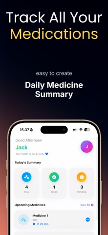 Medicine Tracker: MediLog iPhone screenshot