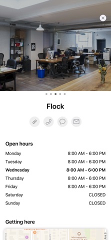 Flock Coworking Minneapolis screenshot