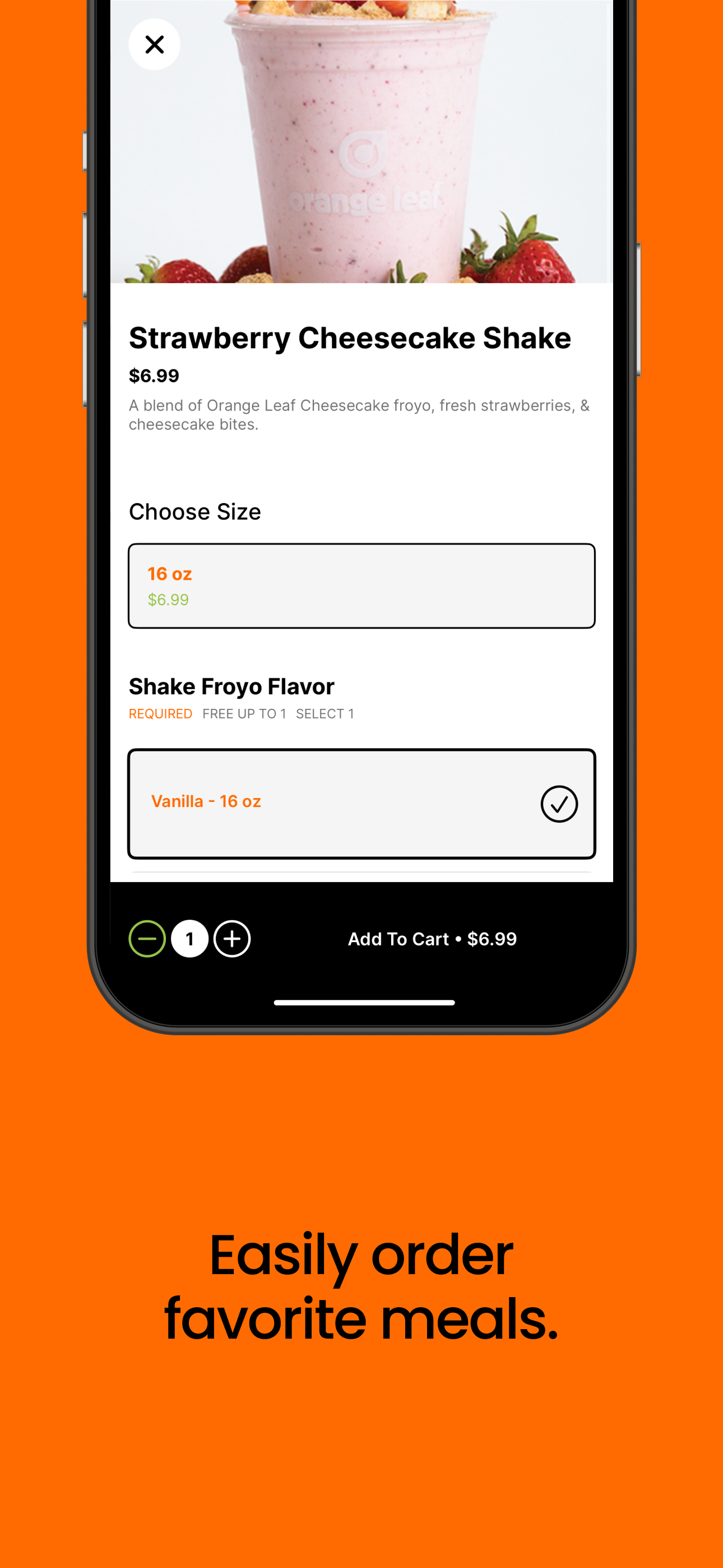 Orange Leaf App screenshot 6