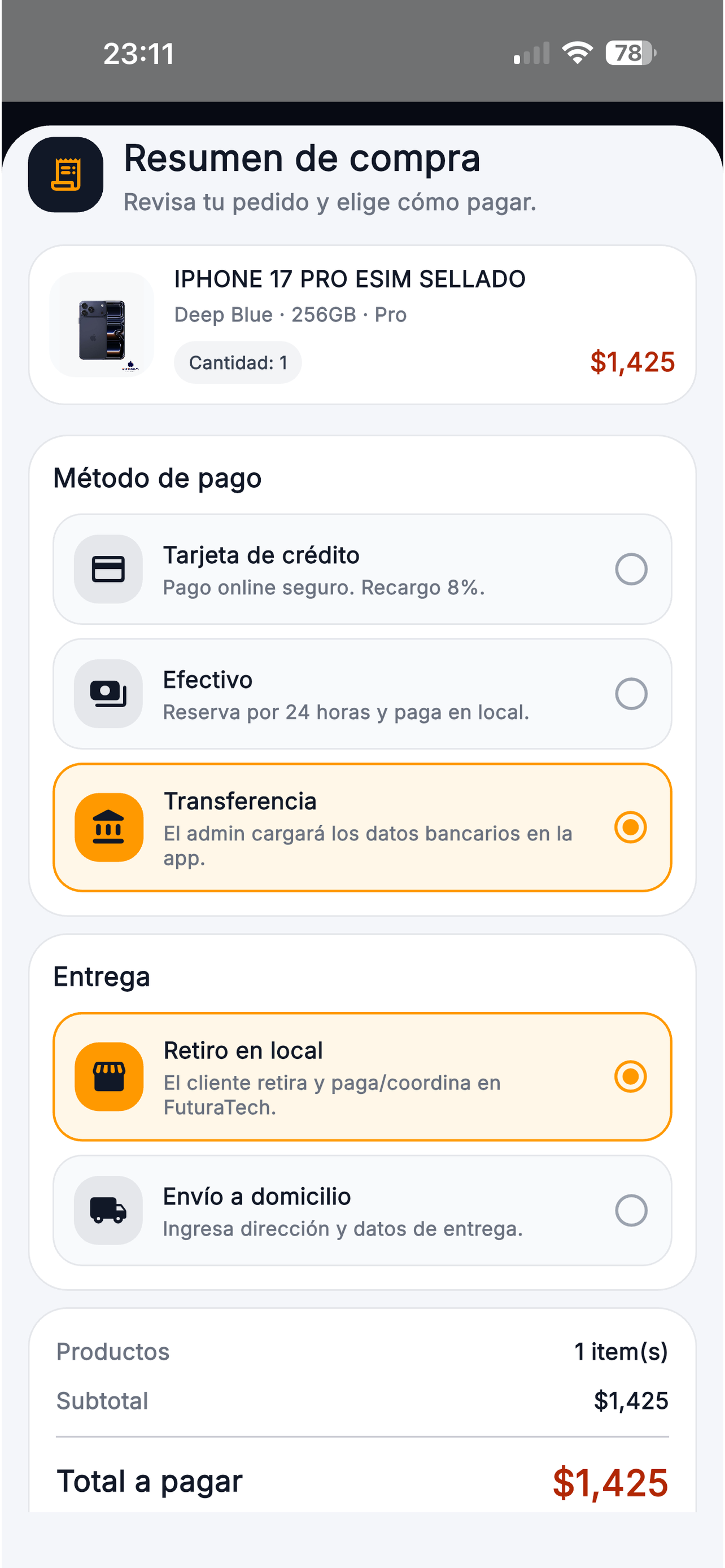 FuturaTech screenshot 4