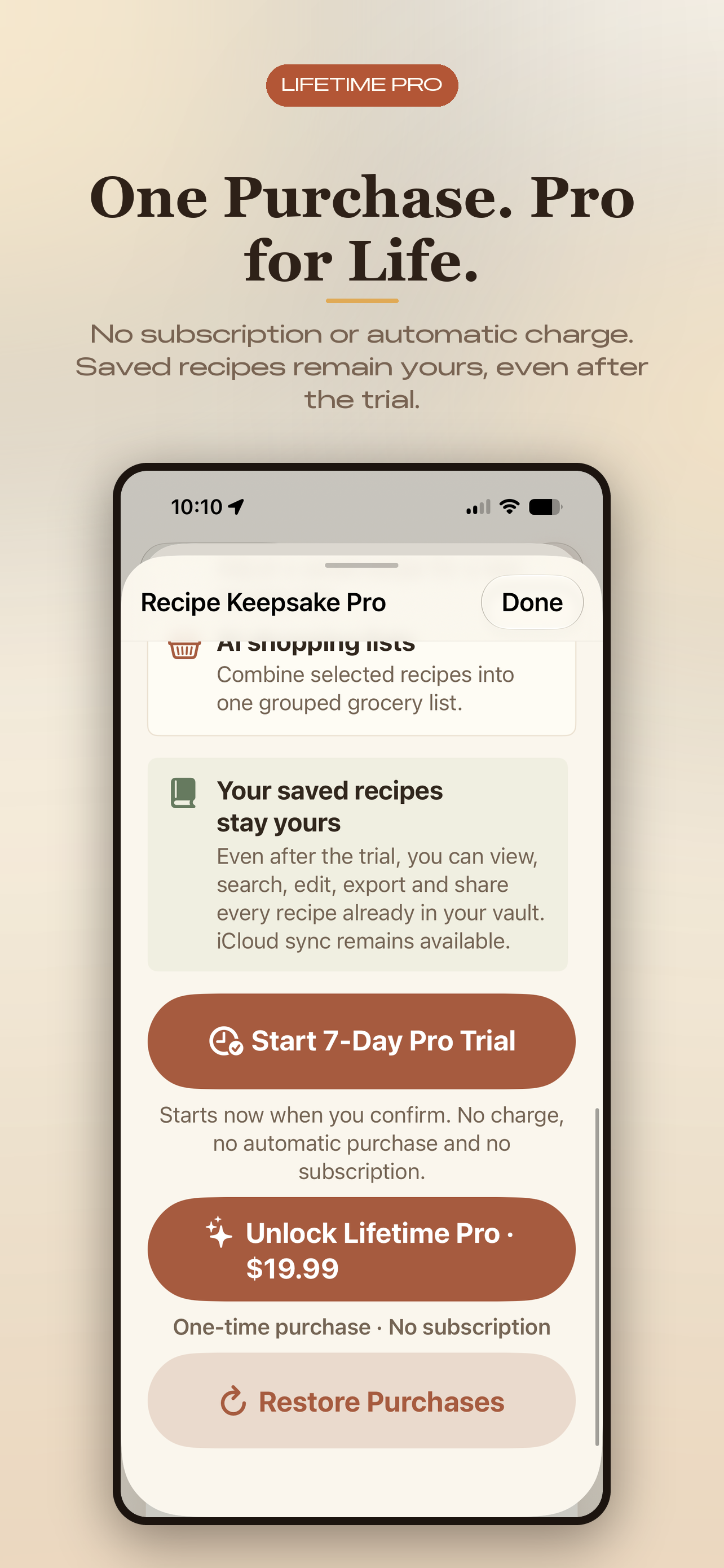 Recipe Keepsake screenshot 10